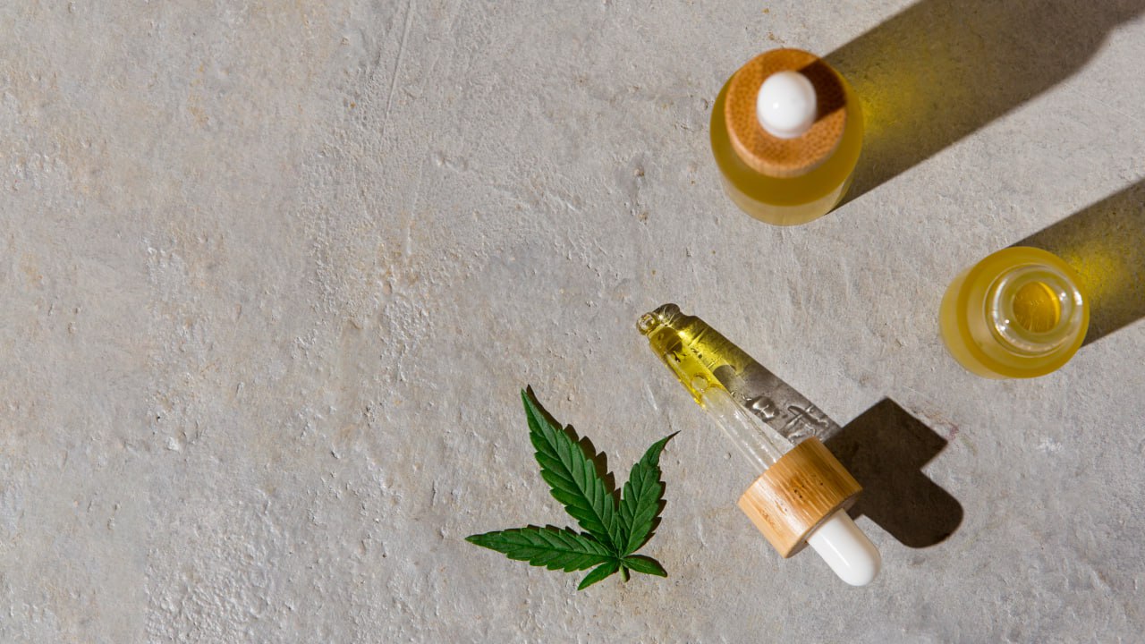 CBD oil drops